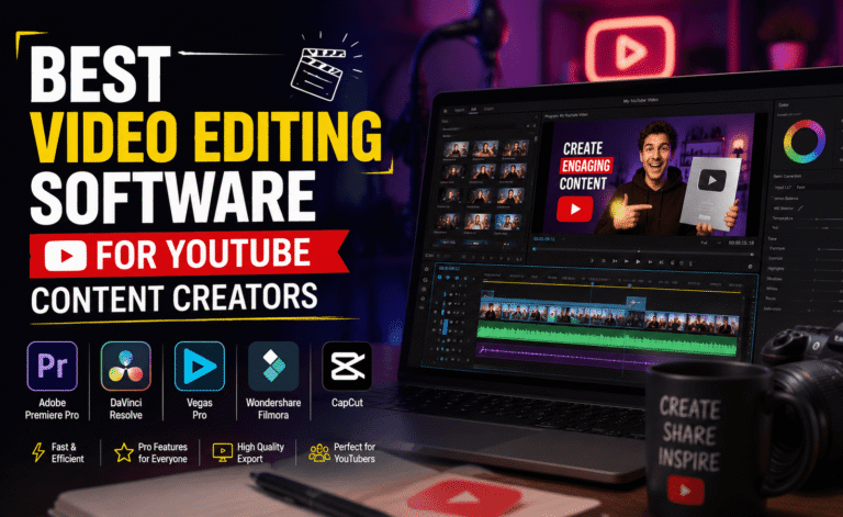 Best Video Editing Software for YouTube Content Creators