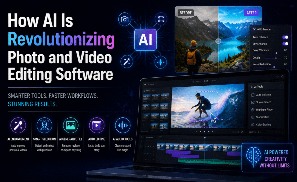 How AI Is Revolutionizing Photo and Video Editing Software