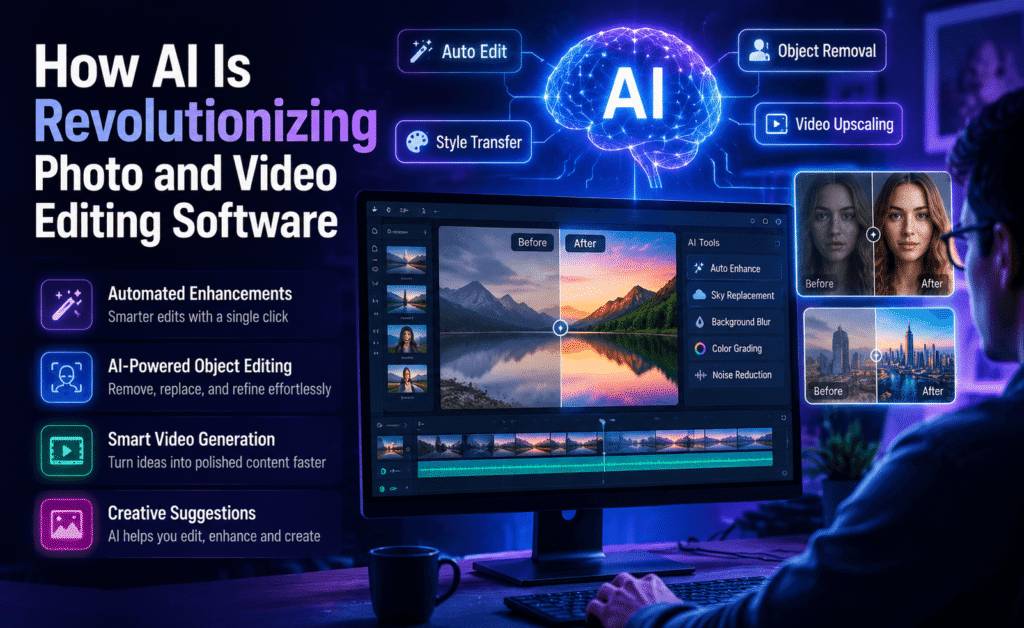 How AI Is Revolutionizing Photo and Video Editing Software