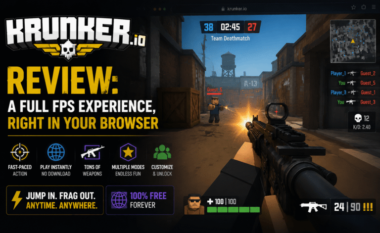 Krunker.io Review: A Full FPS Experience, Right in Your Browser