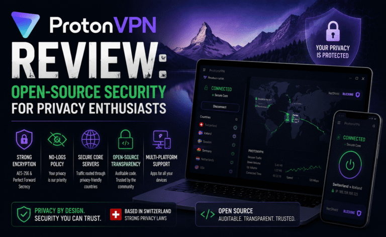 ProtonVPN Review: Open-Source Security for Privacy Enthusiasts