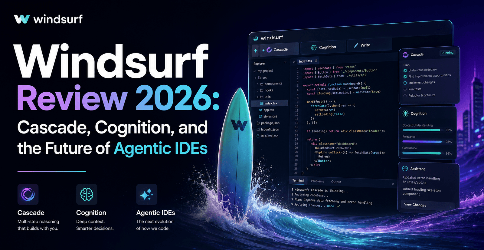 Windsurf Review 2026: Cascade, Cognition, and the Future of Agentic IDEs